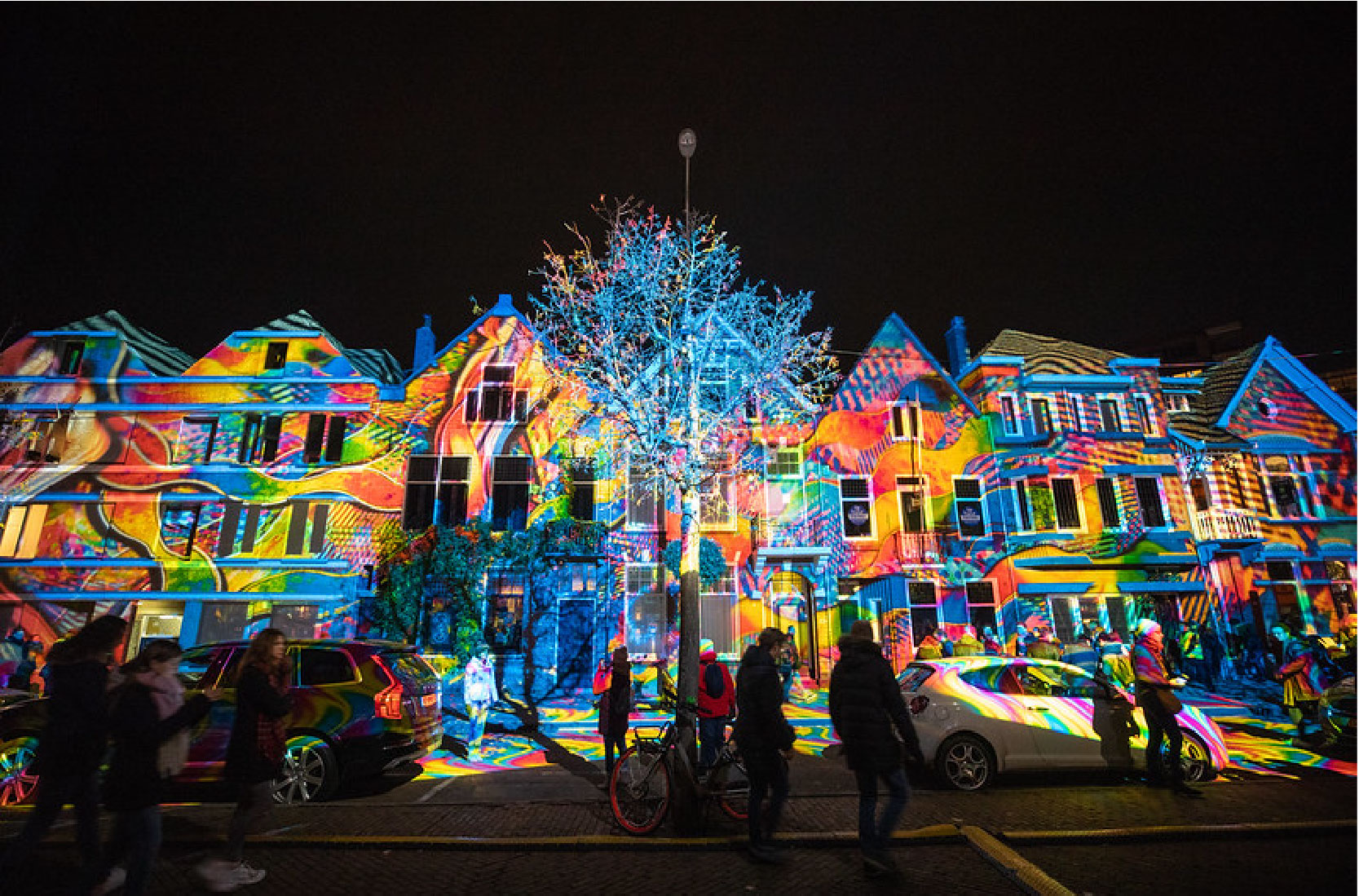 The City of the Lights highlighted by the Glow Festival Shake to Win