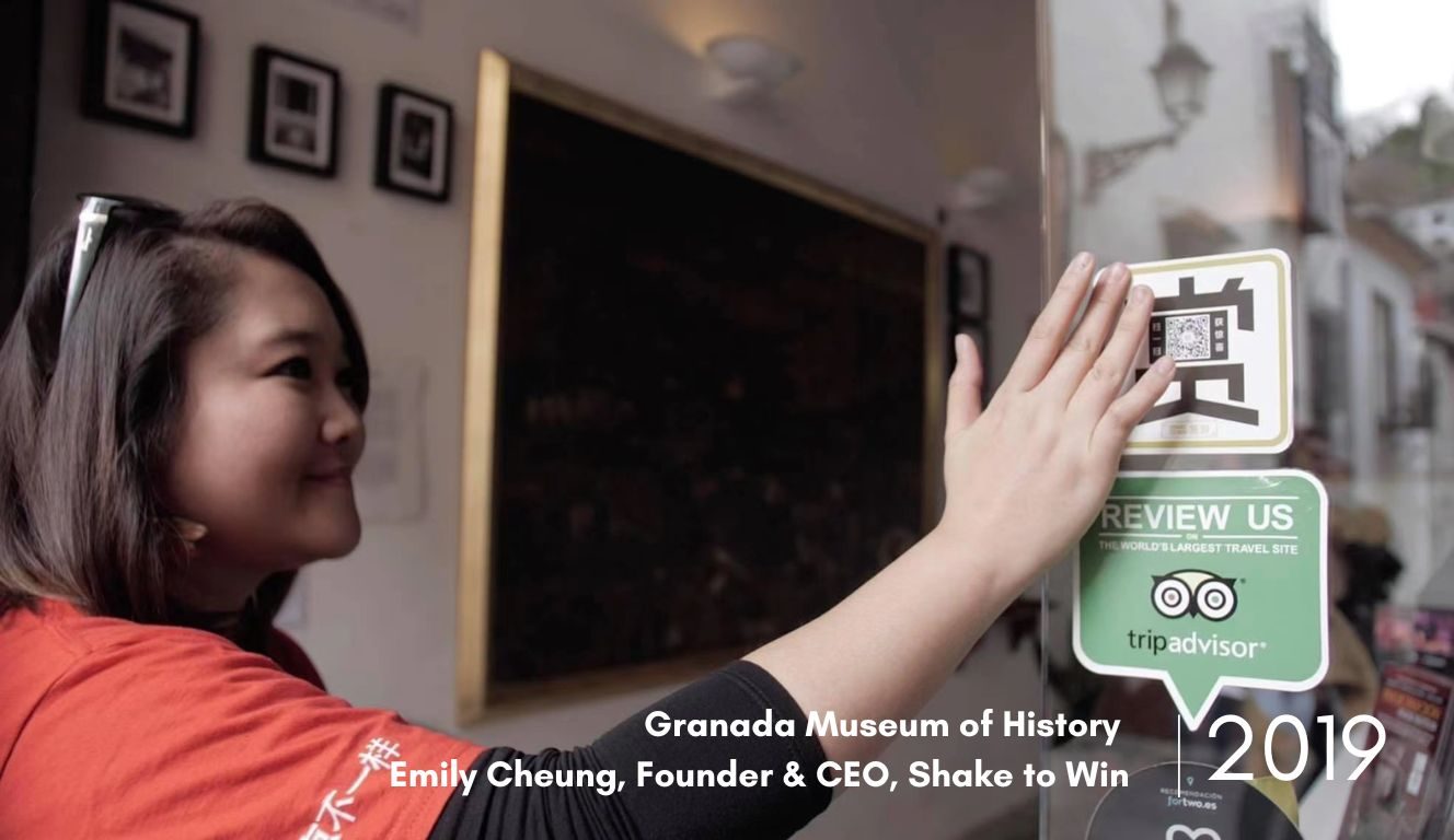 Granada Museum of History Emily Cheung, Founder & CEO, Shake to Win